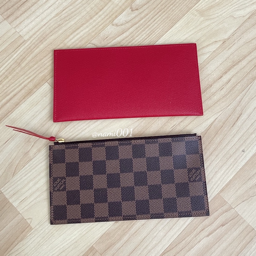 LV Louis Vuitton Felicie Pochette Damier Ebene - Picture 8 of 15
